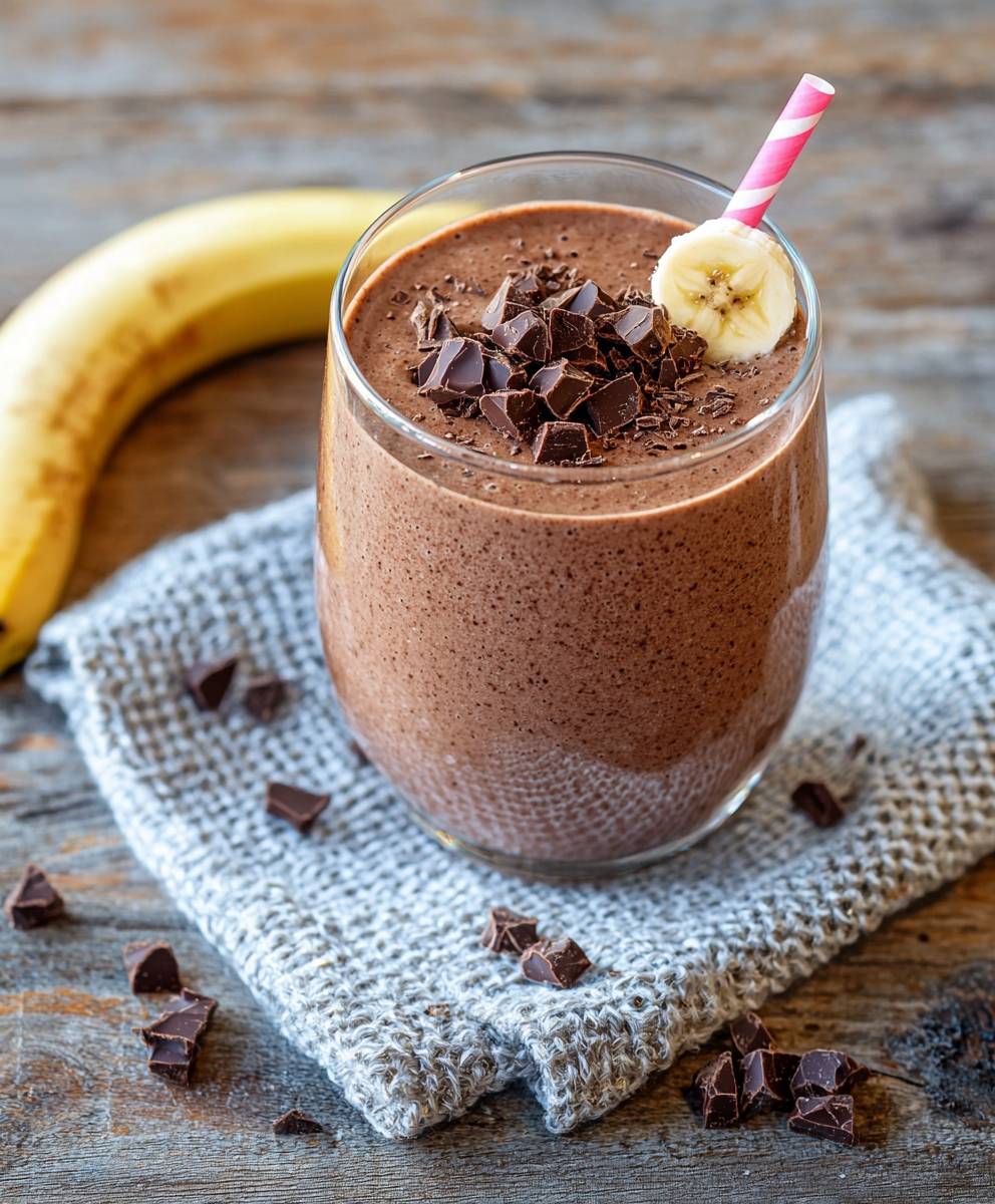 Schoko Bananen Shake