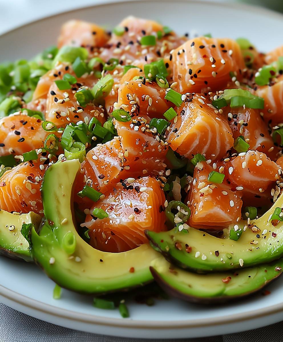 Avocado Lachs Salat