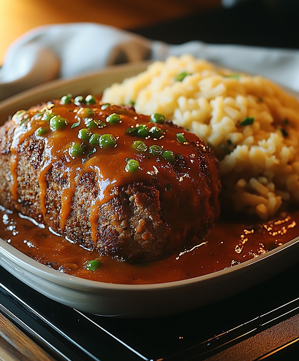 Hackbraten einfach backen