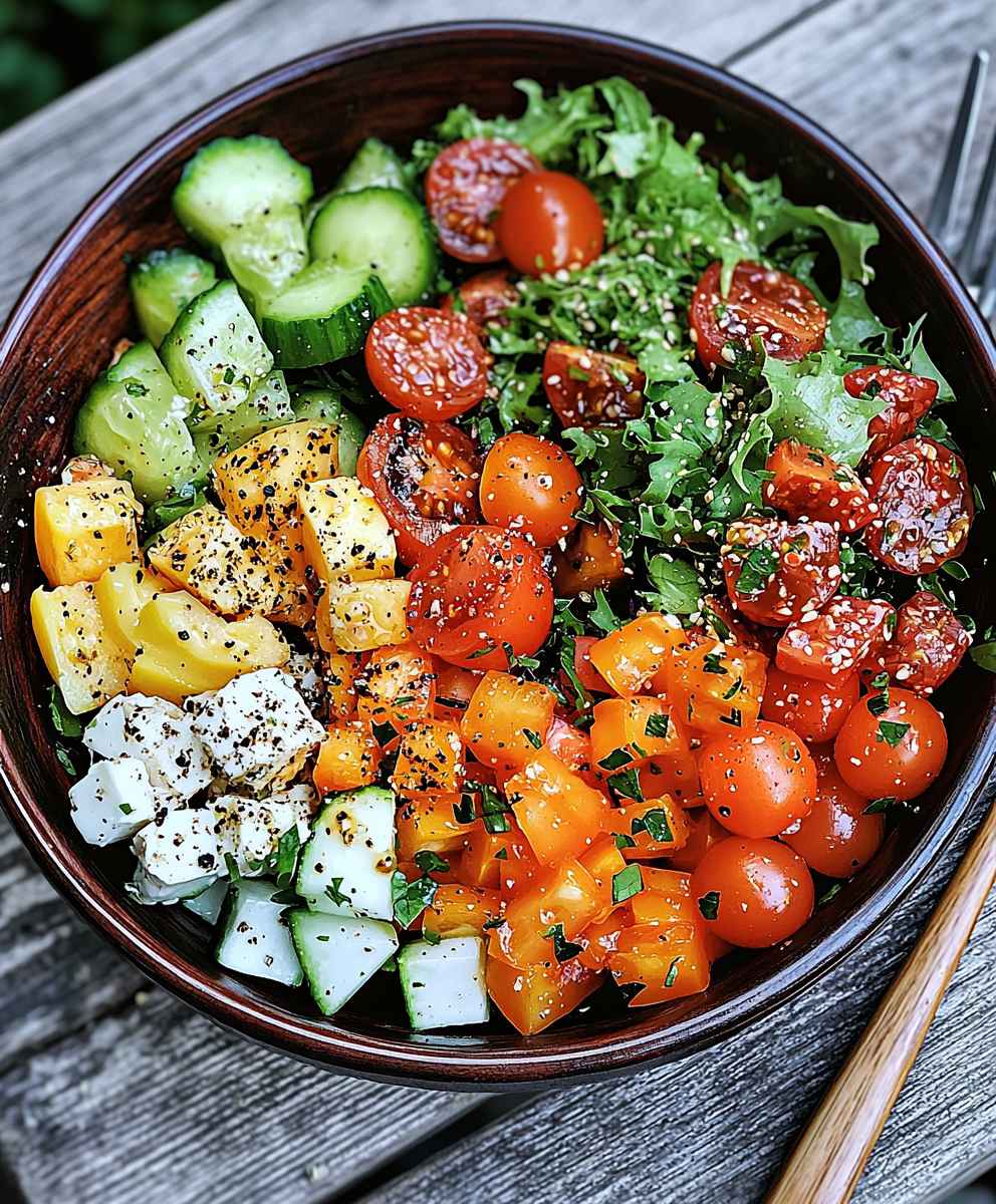 Sommer Salat Bowl