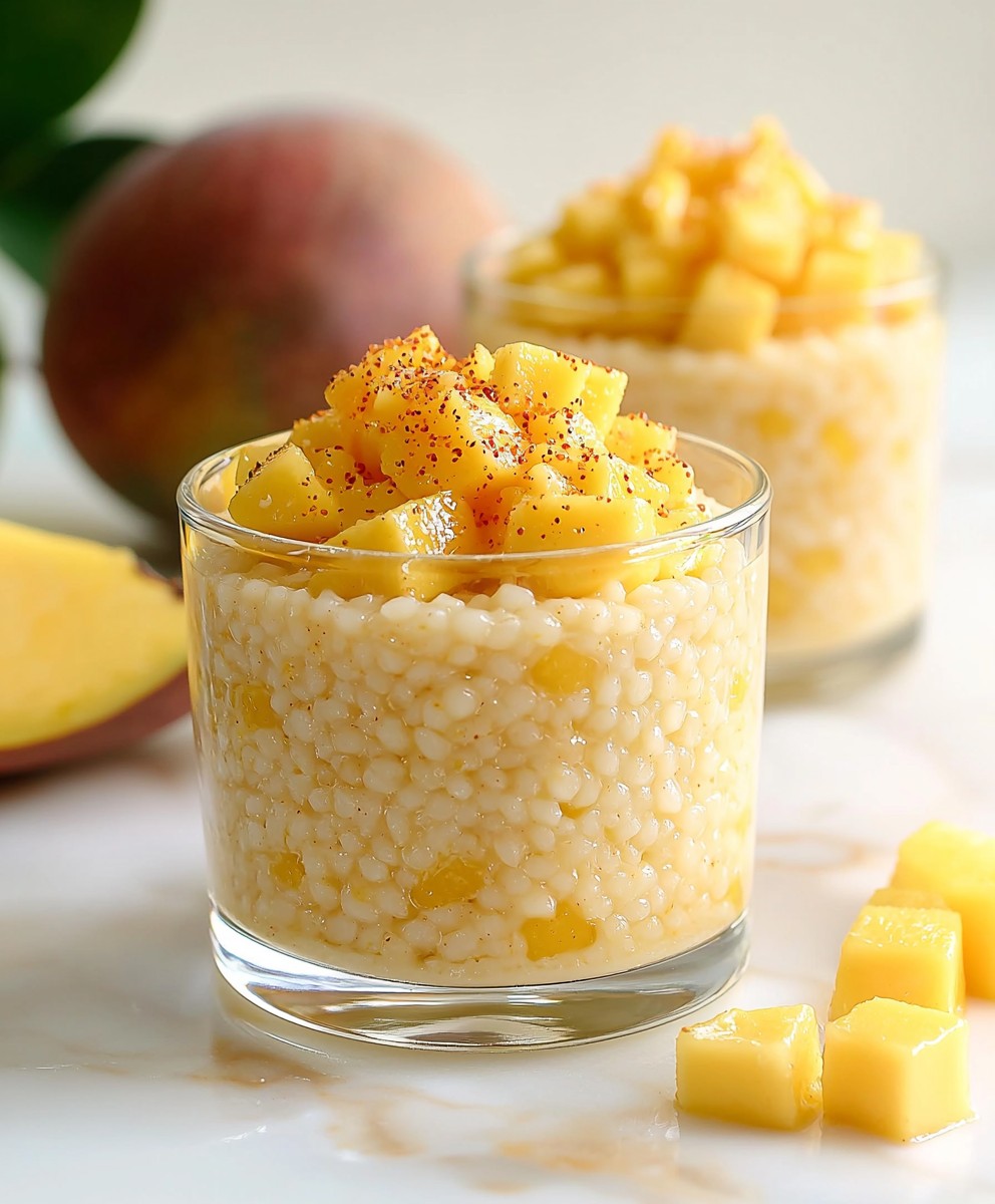 Mango Sago Dessert