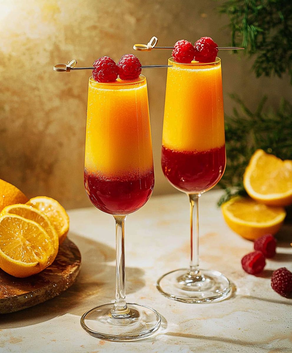 Tequila Mimosas Ombre