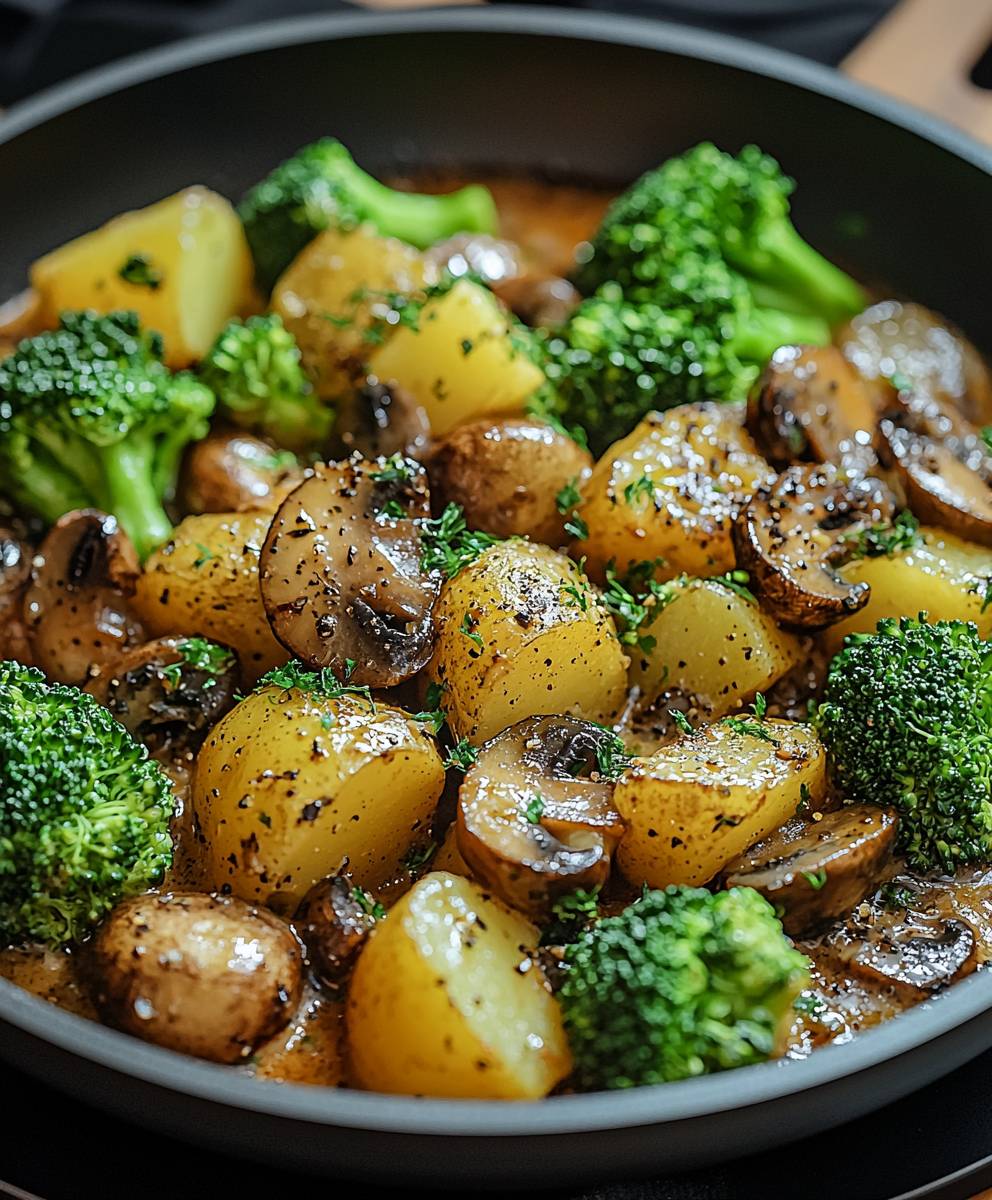 Brokkoli Kartoffel Pfanne