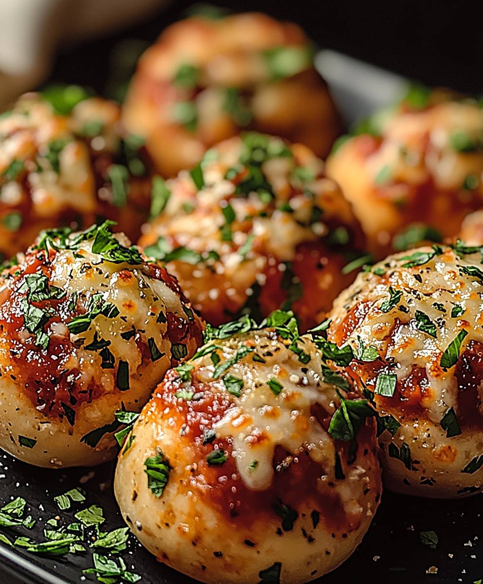 Vegane Pizza Bällchen