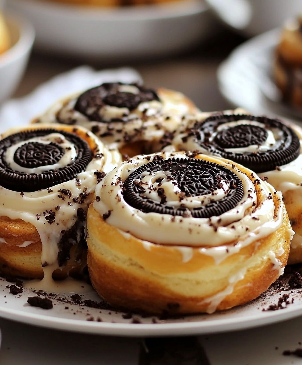 Oreo Zimtschnecken backen