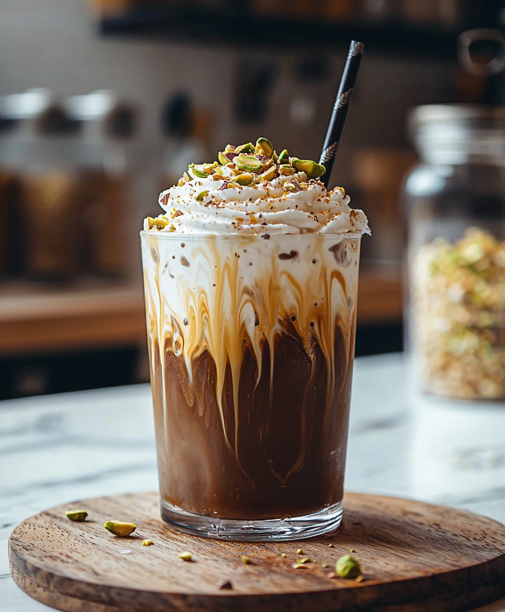 Pistazien Eiskaffee selber machen