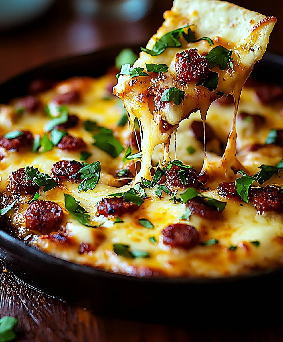 Chorizo Käse Dip