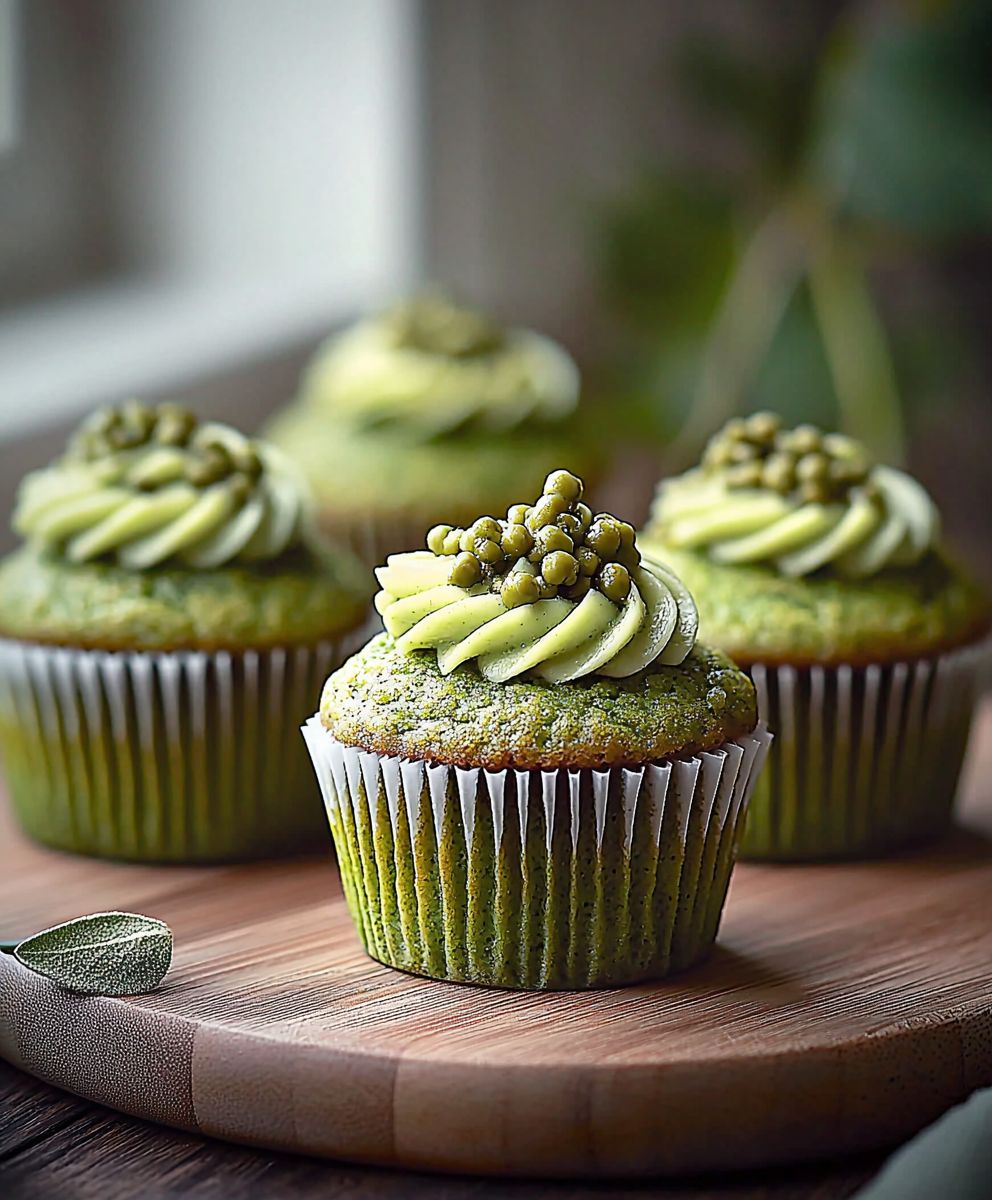 Matcha Muffins backen