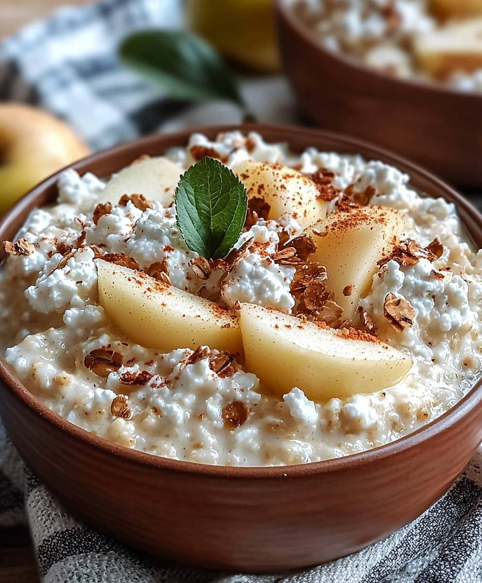 Apfel Brei Hüttenkäse Baby