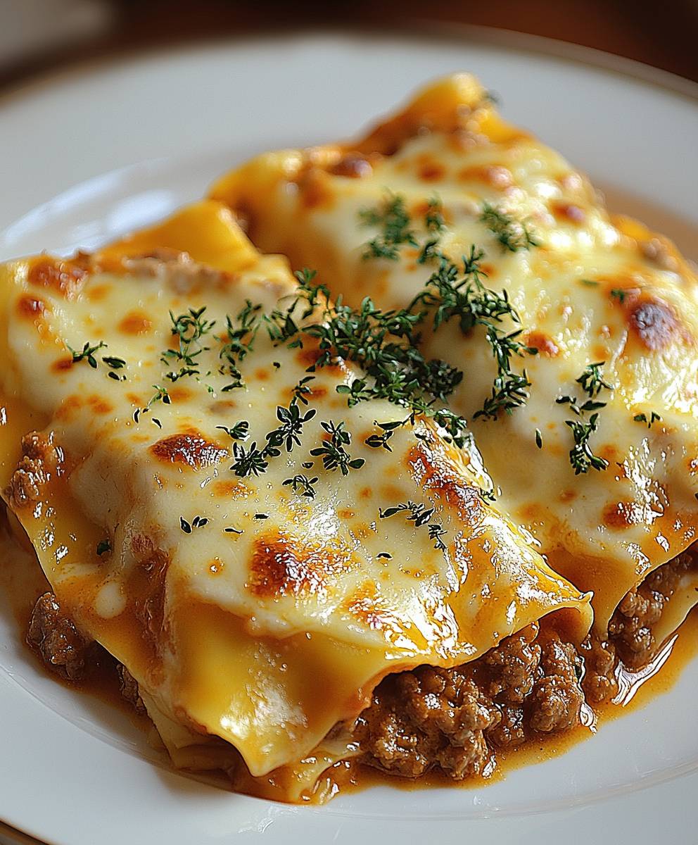 Cannelloni mit Hackfleisch
