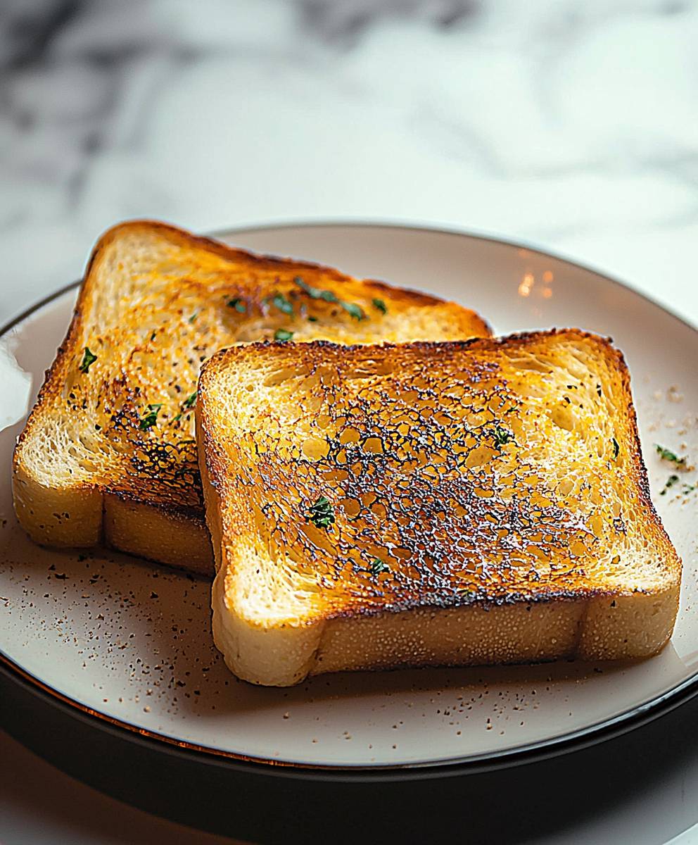 Toast im Ofen backen
