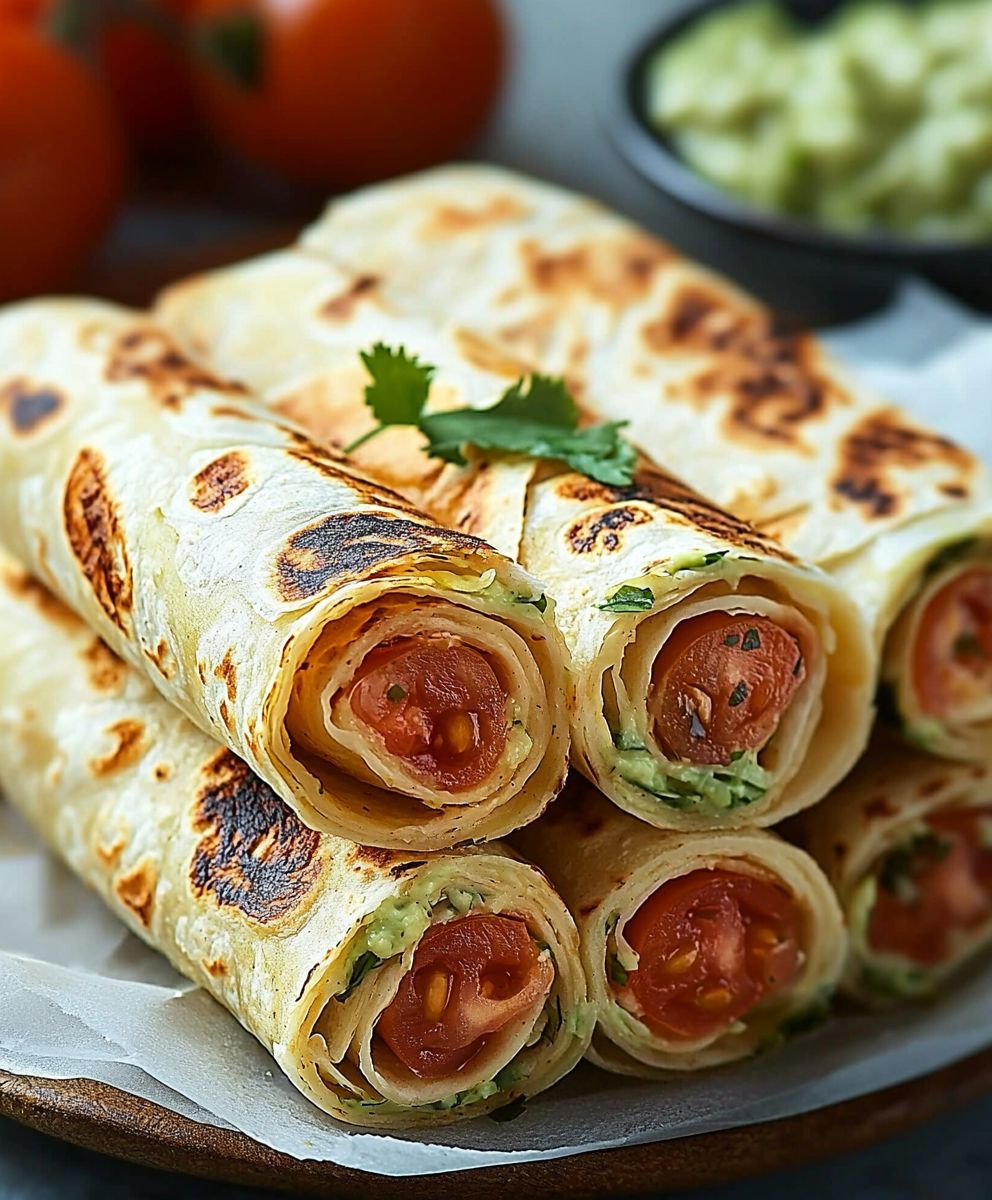 Tortilla Rollups Anleitung