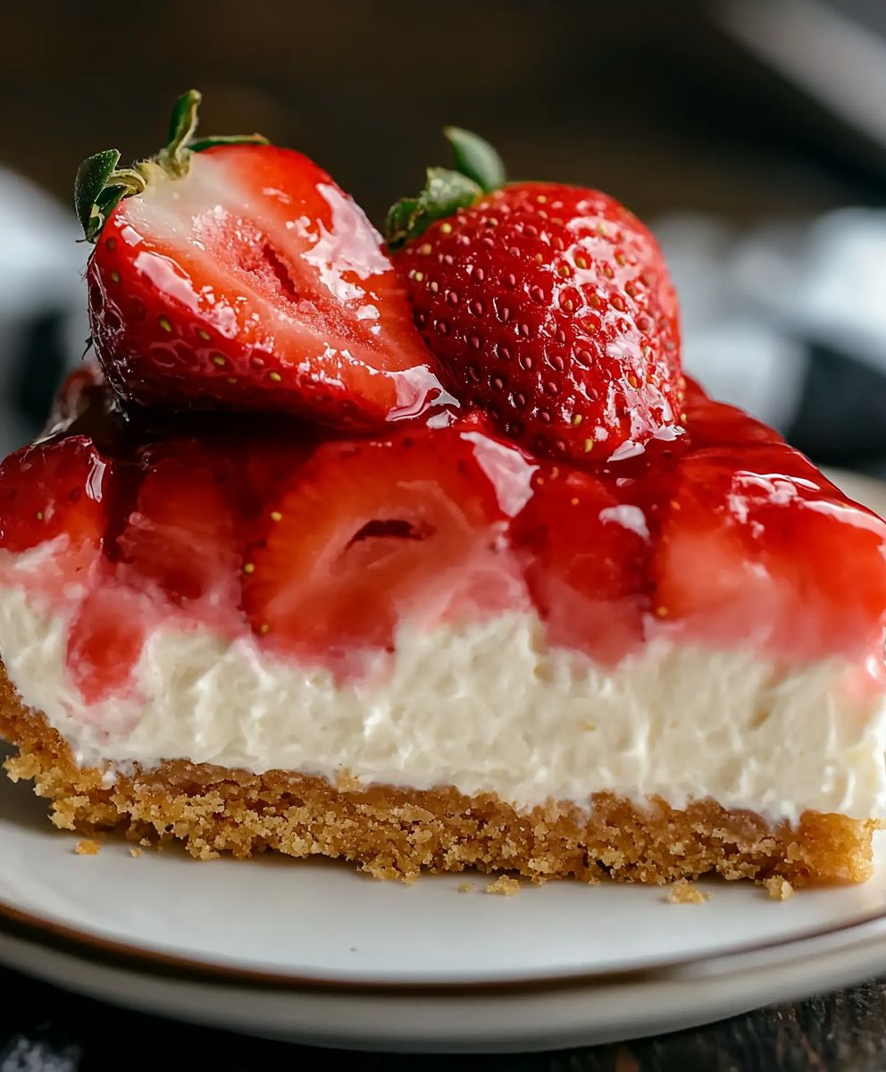 Erdbeer Frischkäse Torte