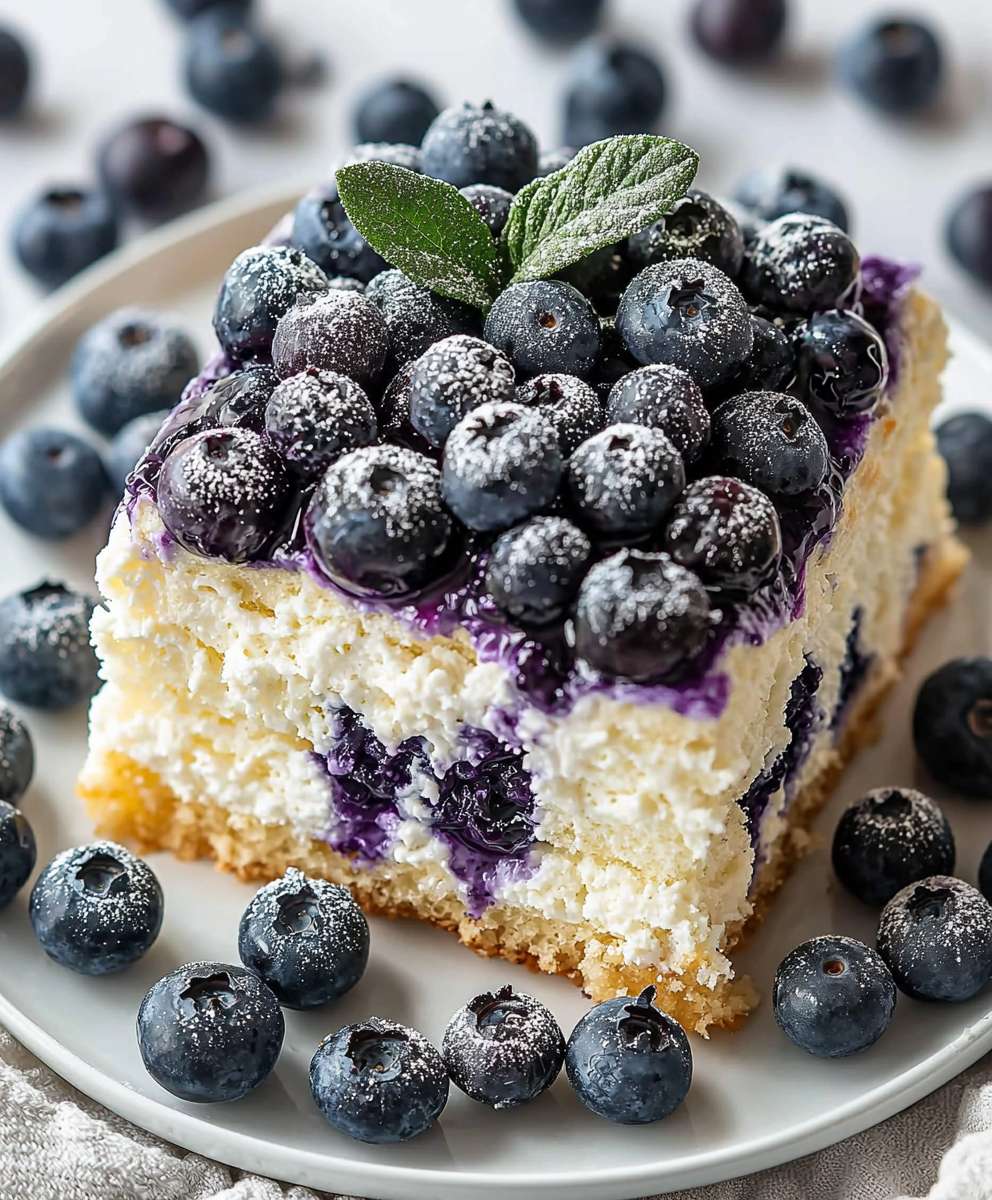 Blaubeer Shortcake Blech backen