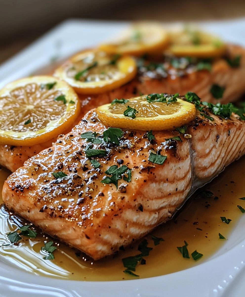 Orange Ingwer Lachs