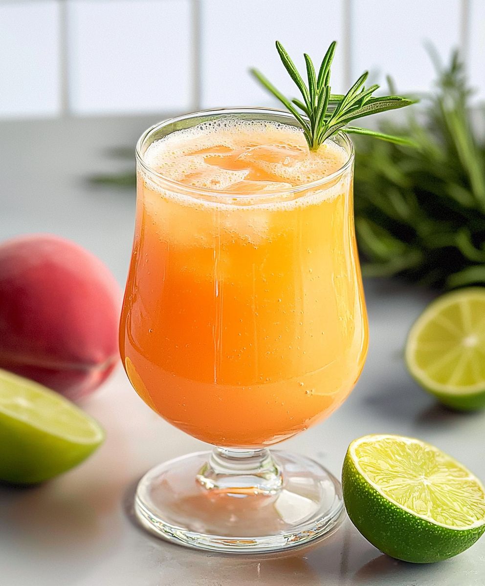 Pfirsich Agua Fresca