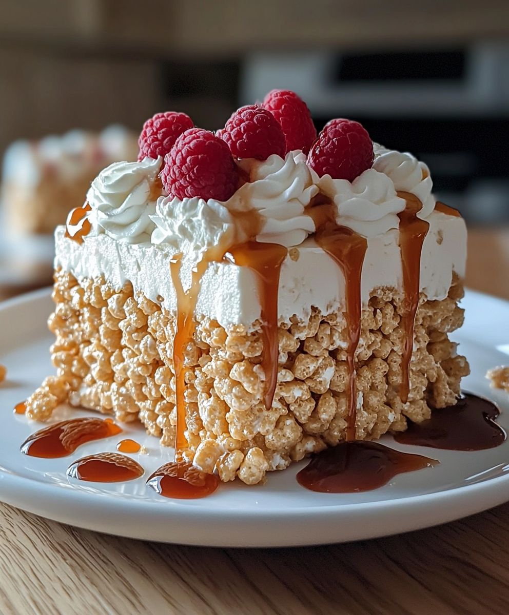 Rice Krispies Käsekuchen