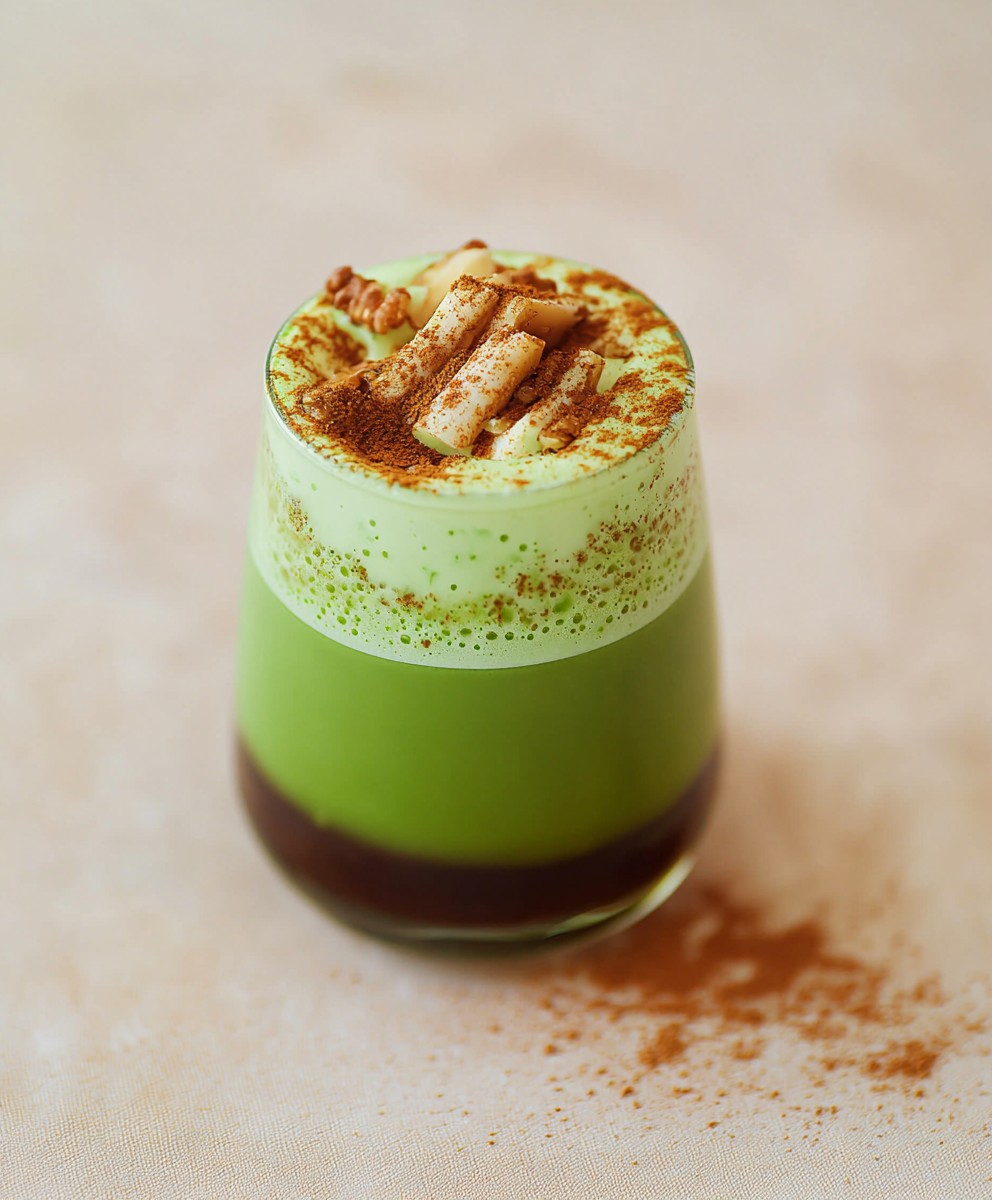 Kürbisgewürz Matcha Latte