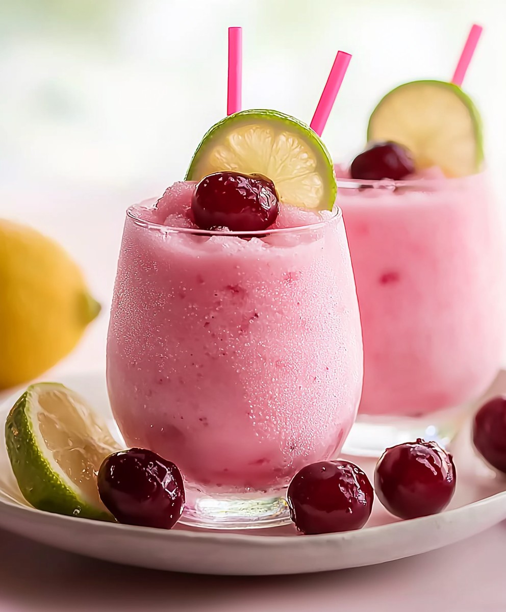 Gefrorene Kirschlimonade herstellen