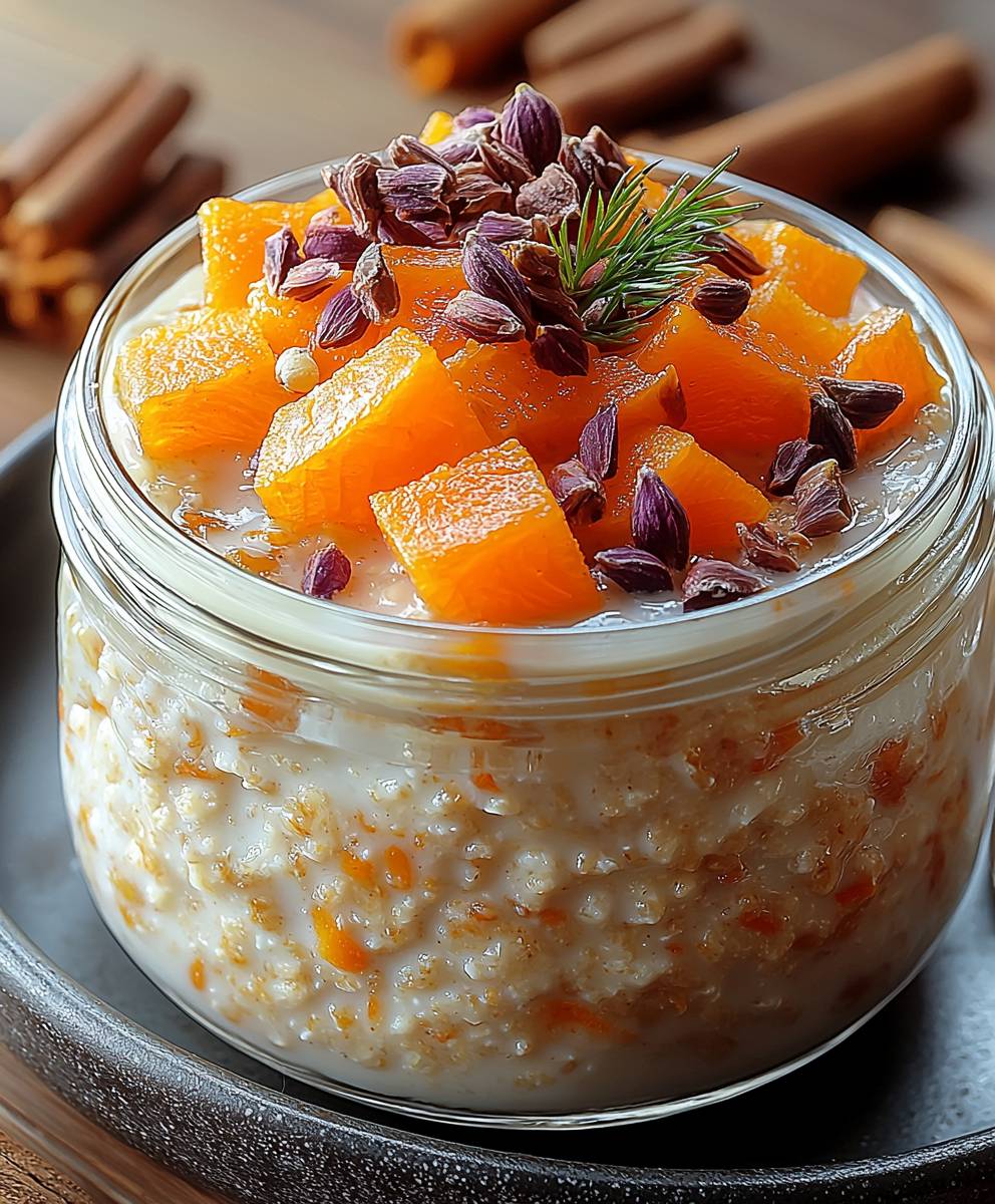 Karottenkuchen Porridge