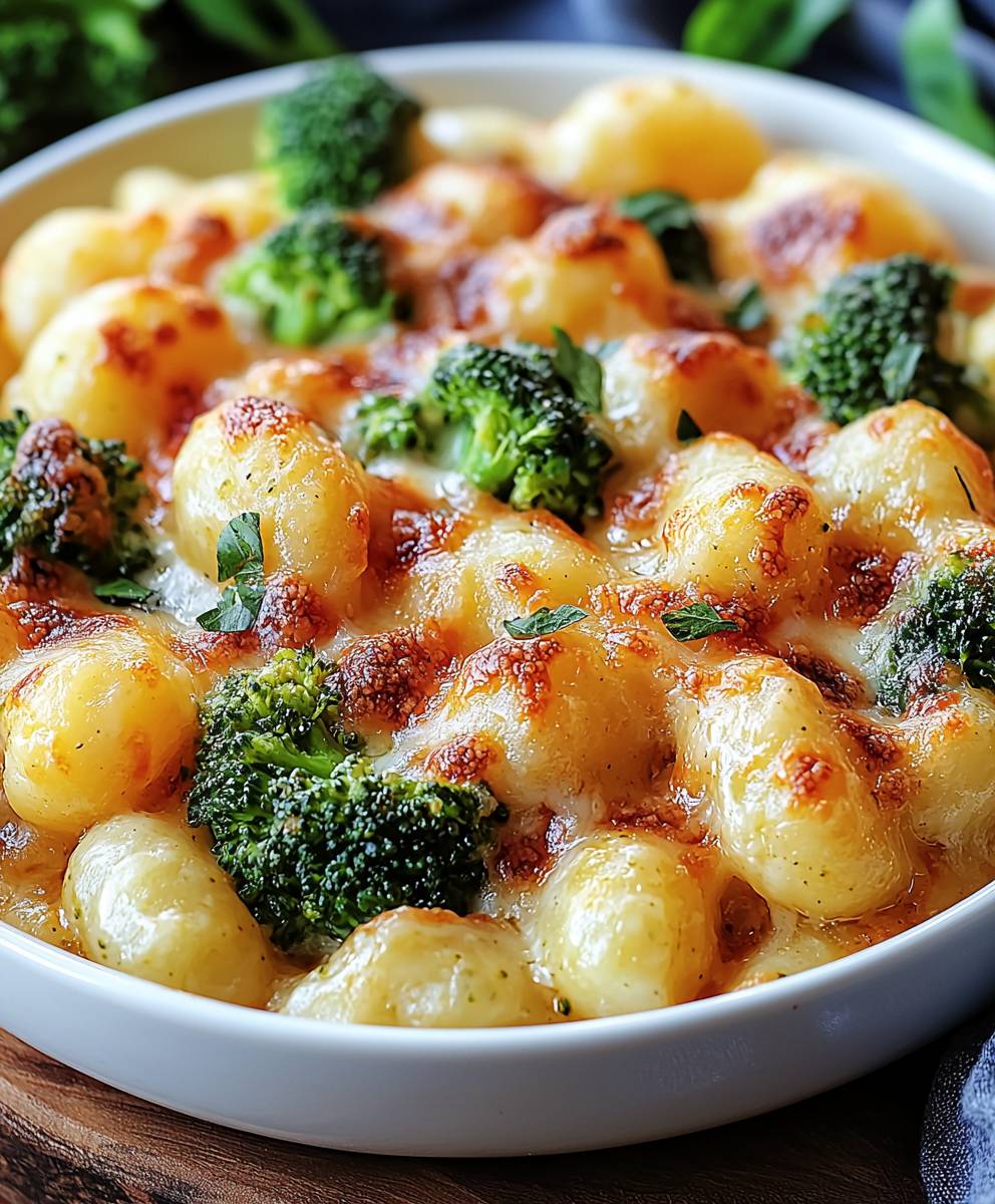 Gnocchi Brokkoli Auflauf
