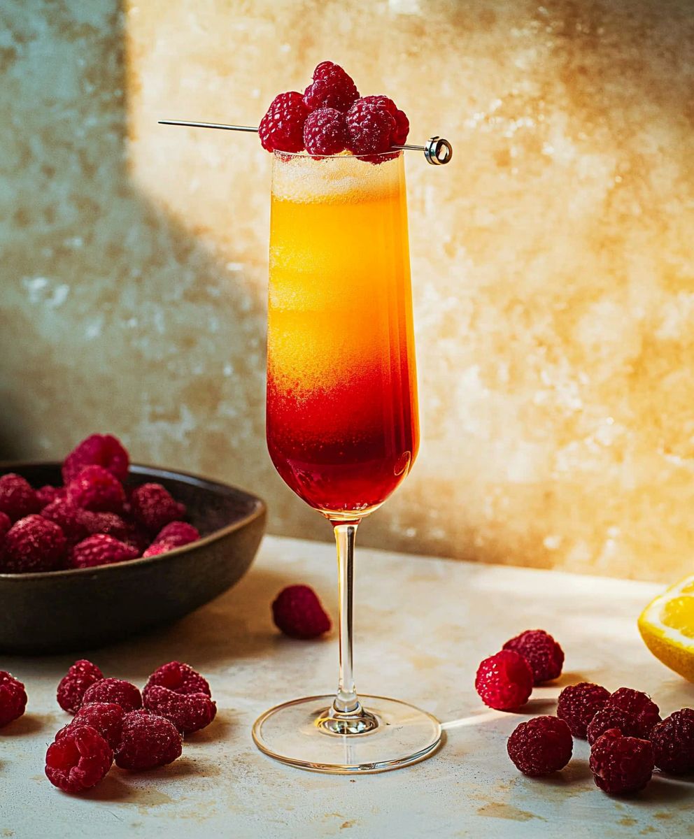 Tequila Mimosas Ombre