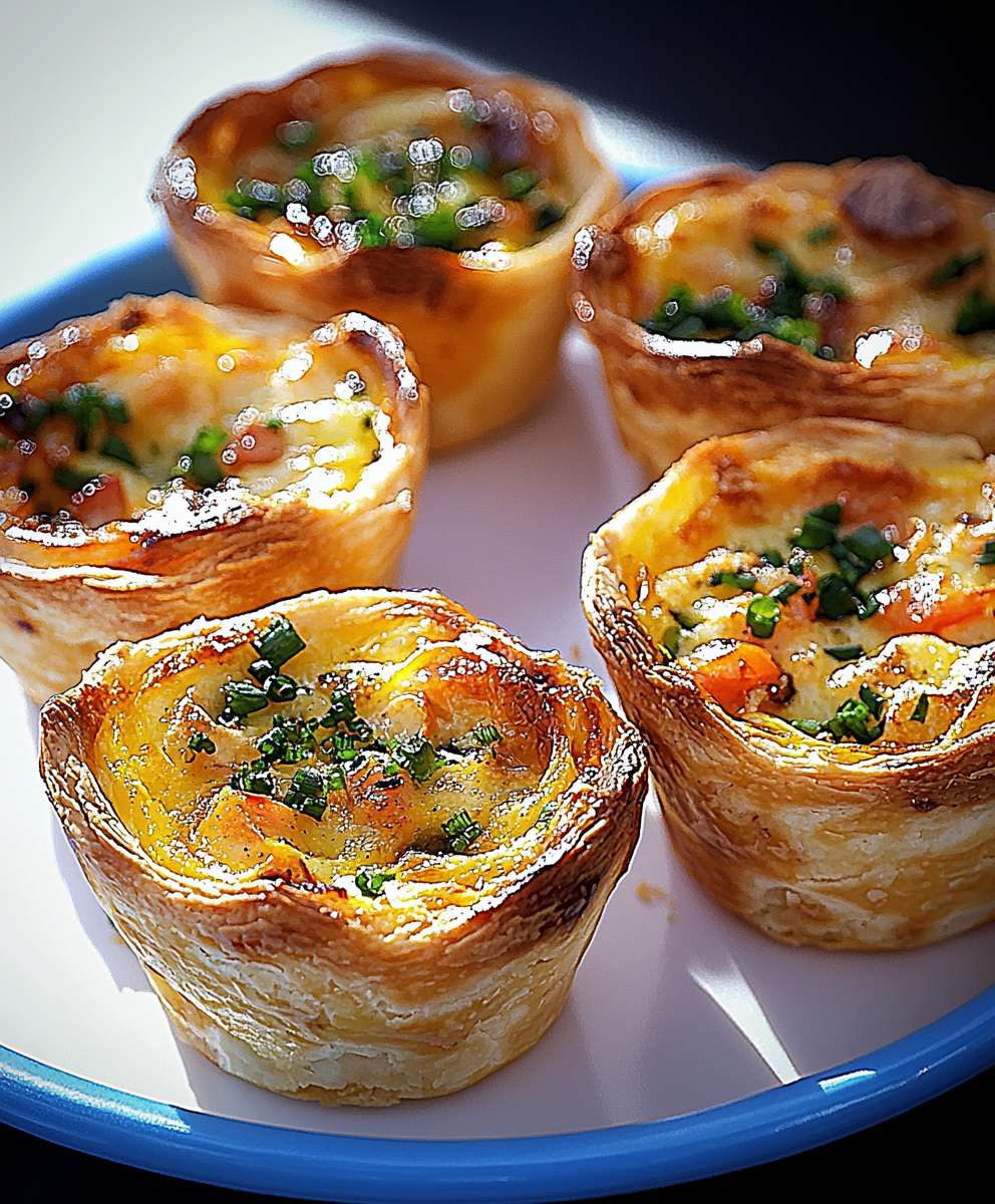 Frühstücks Quiche Mini
