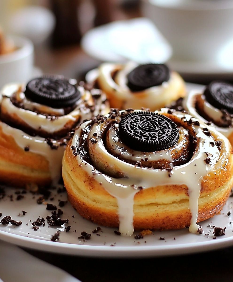 Oreo Zimtschnecken backen