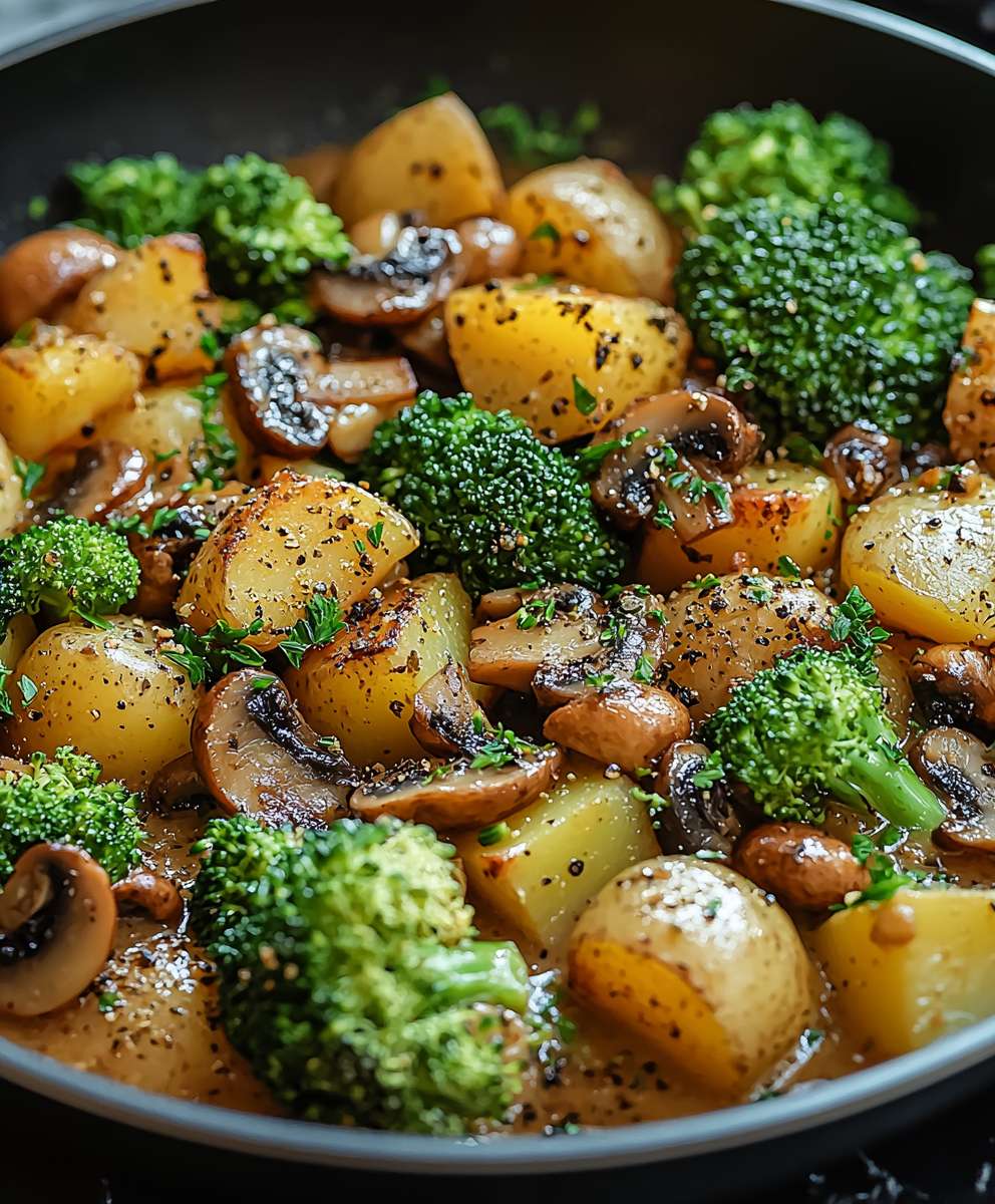 Brokkoli Kartoffel Pfanne