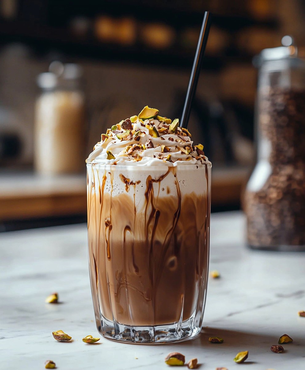 Pistazien Eiskaffee selber machen