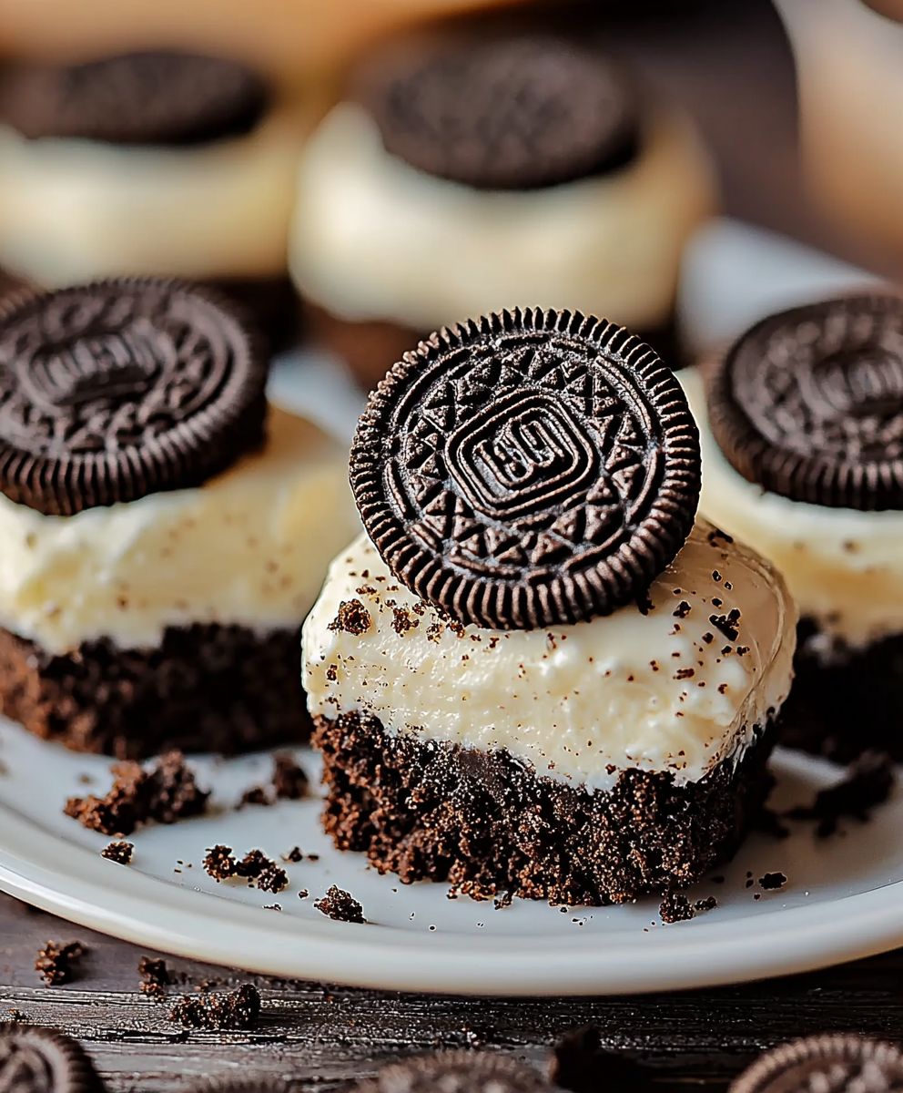 Oreo Käsekuchen Häppchen