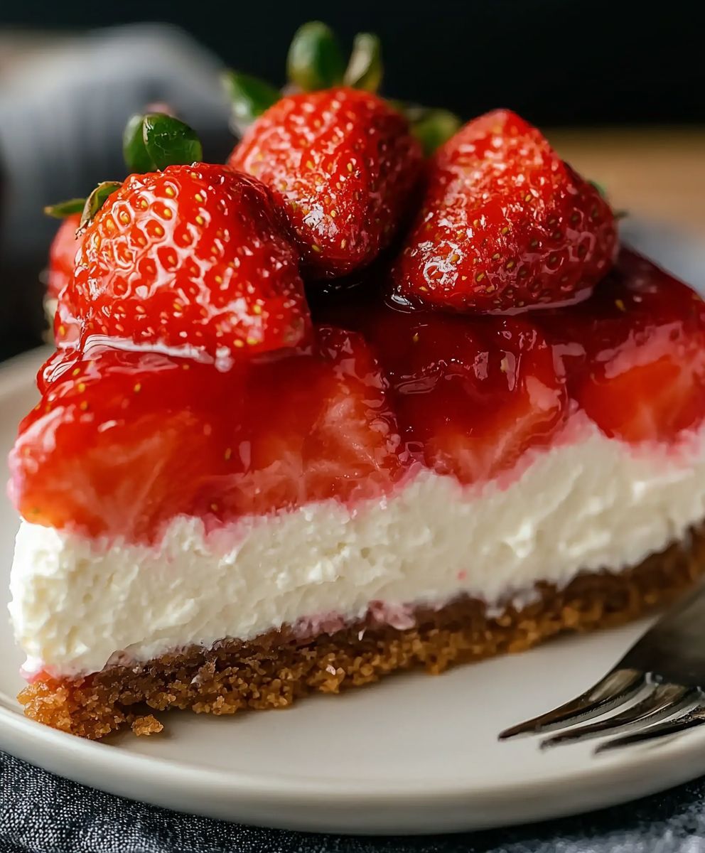 Erdbeer Frischkäse Torte
