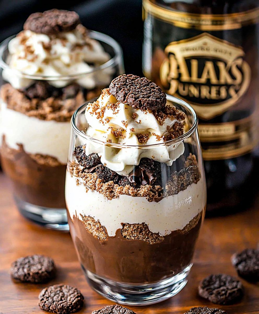Baileys Cookies and Cream Parfaits