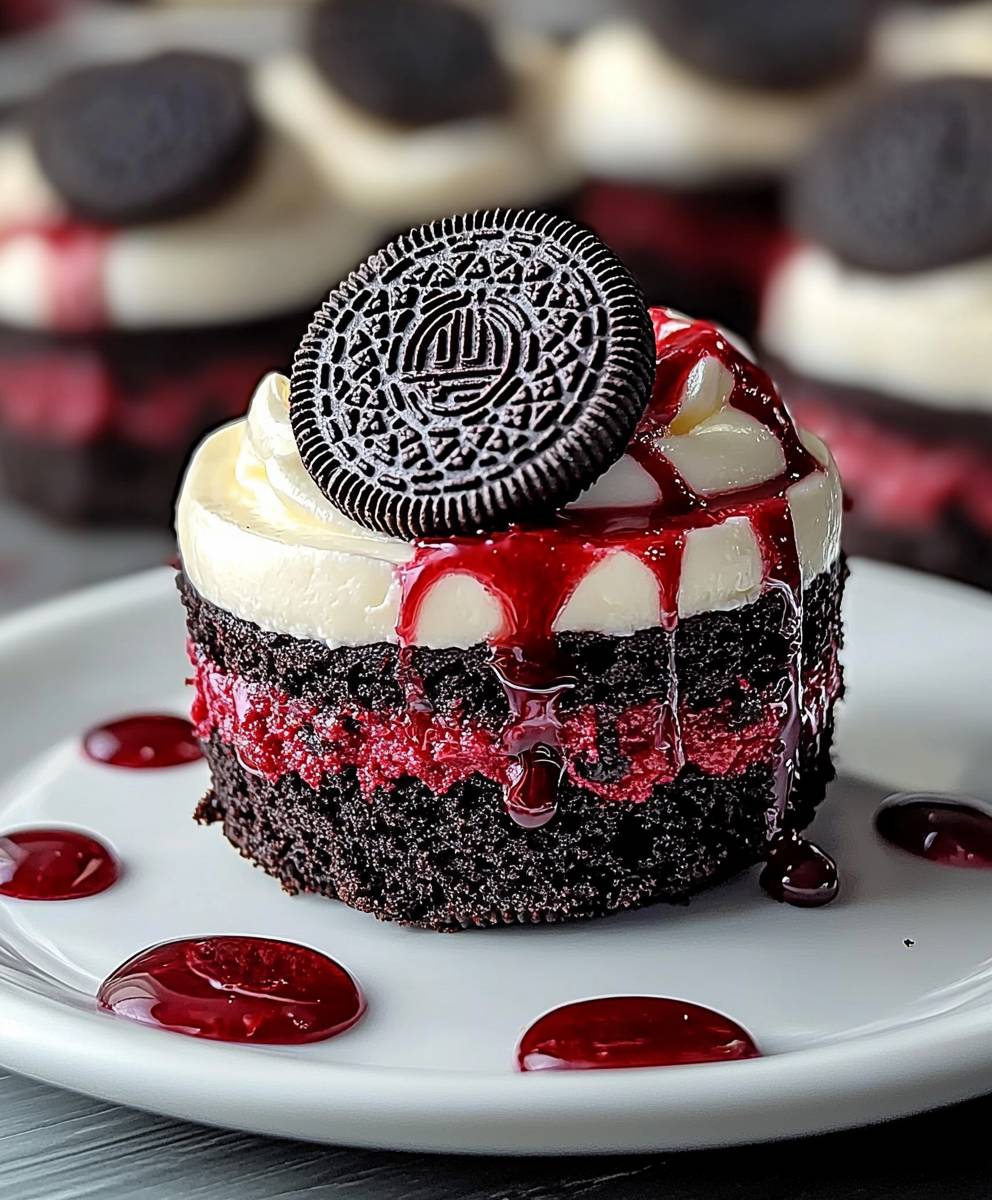 Oreo Red Velvet Käsekuchen