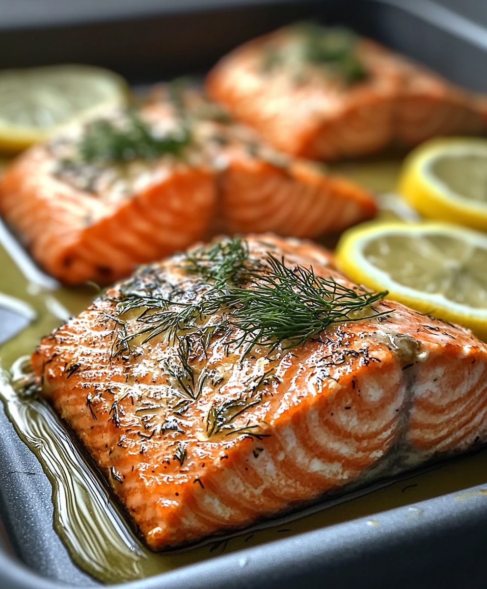 Lachs mit Dill Zitrone