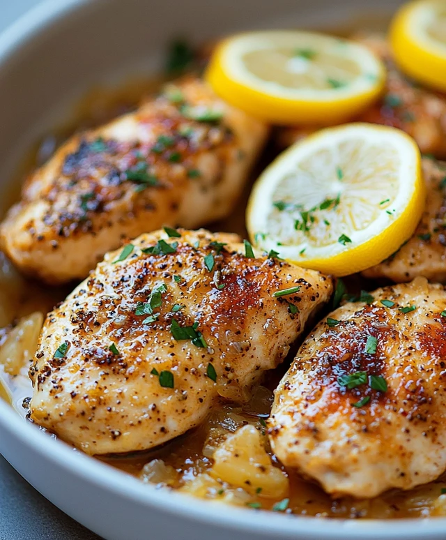 Hühnchen mit Zitronenpfeffer