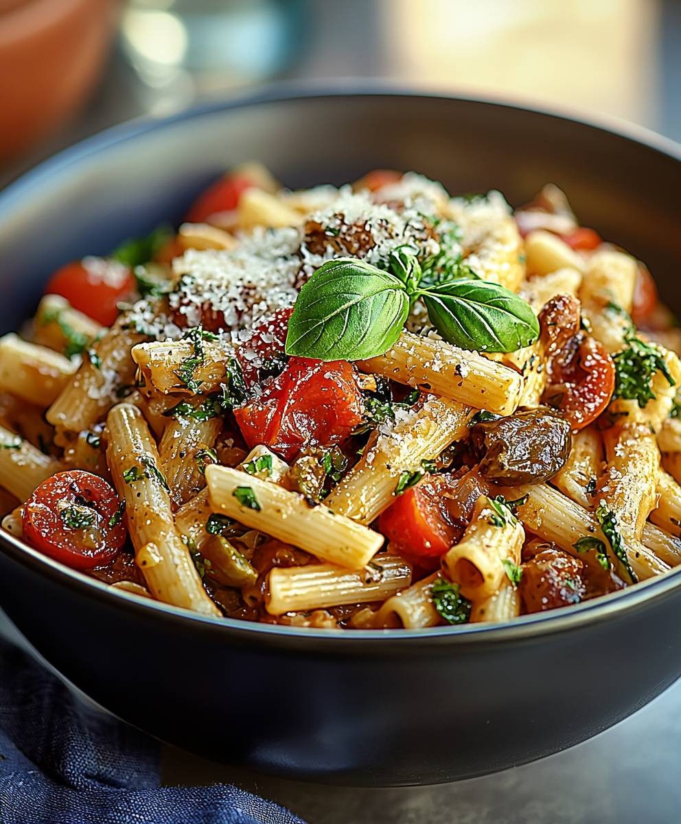 Pasta Schale zubereiten