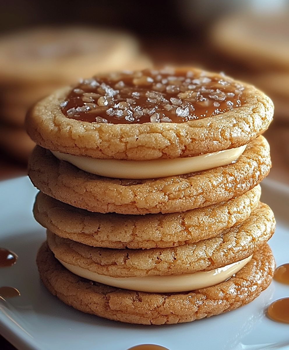 Karamell Käsekuchen Kekse