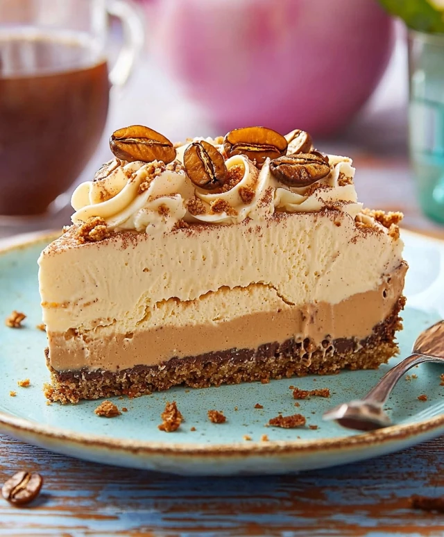 Kaffee-Eiscremetorte