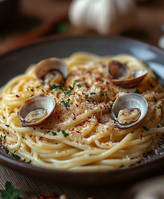 Linguine mit Venusmuscheln