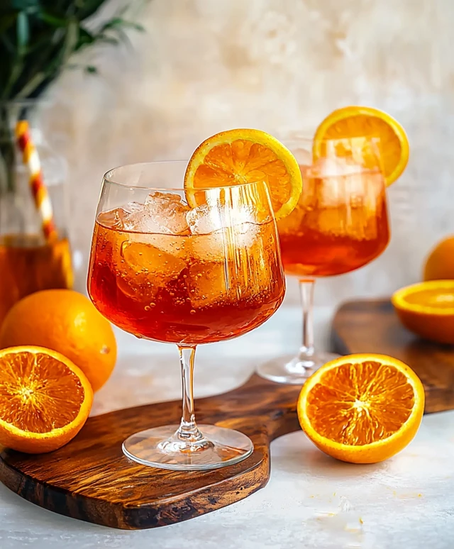 Aperol Spritz Cocktail