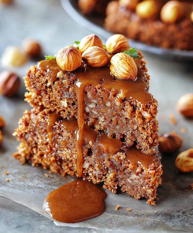 Gesunder Haselnusskuchen