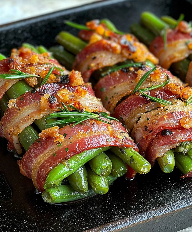 Grüne Bohnen mit Speck