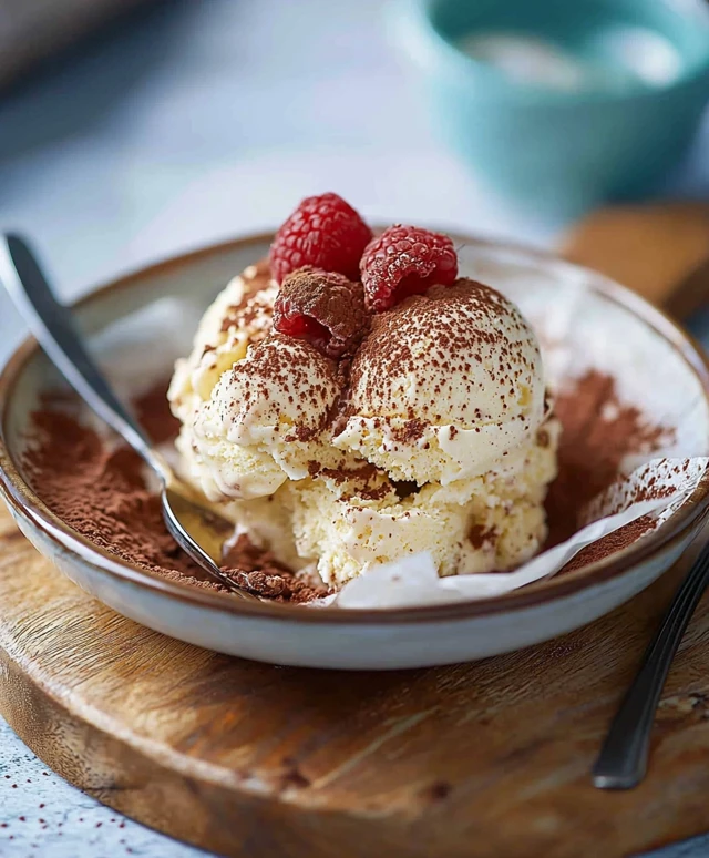 Low Carb Tiramisu Eis