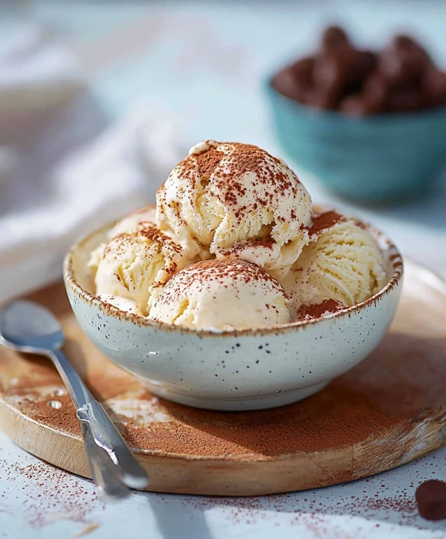 Low Carb Tiramisu Eis