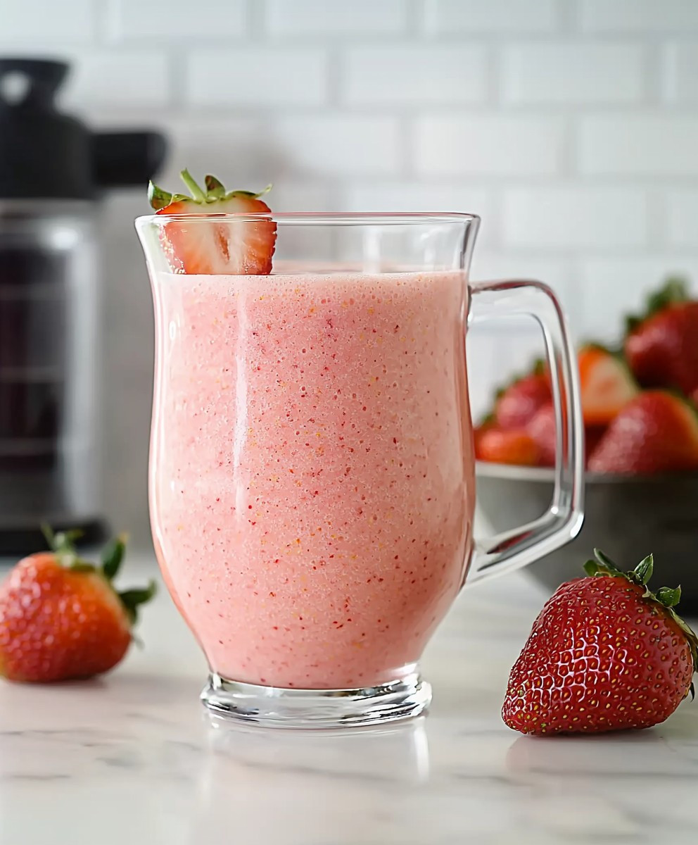 Erdbeer Bananen Smoothie