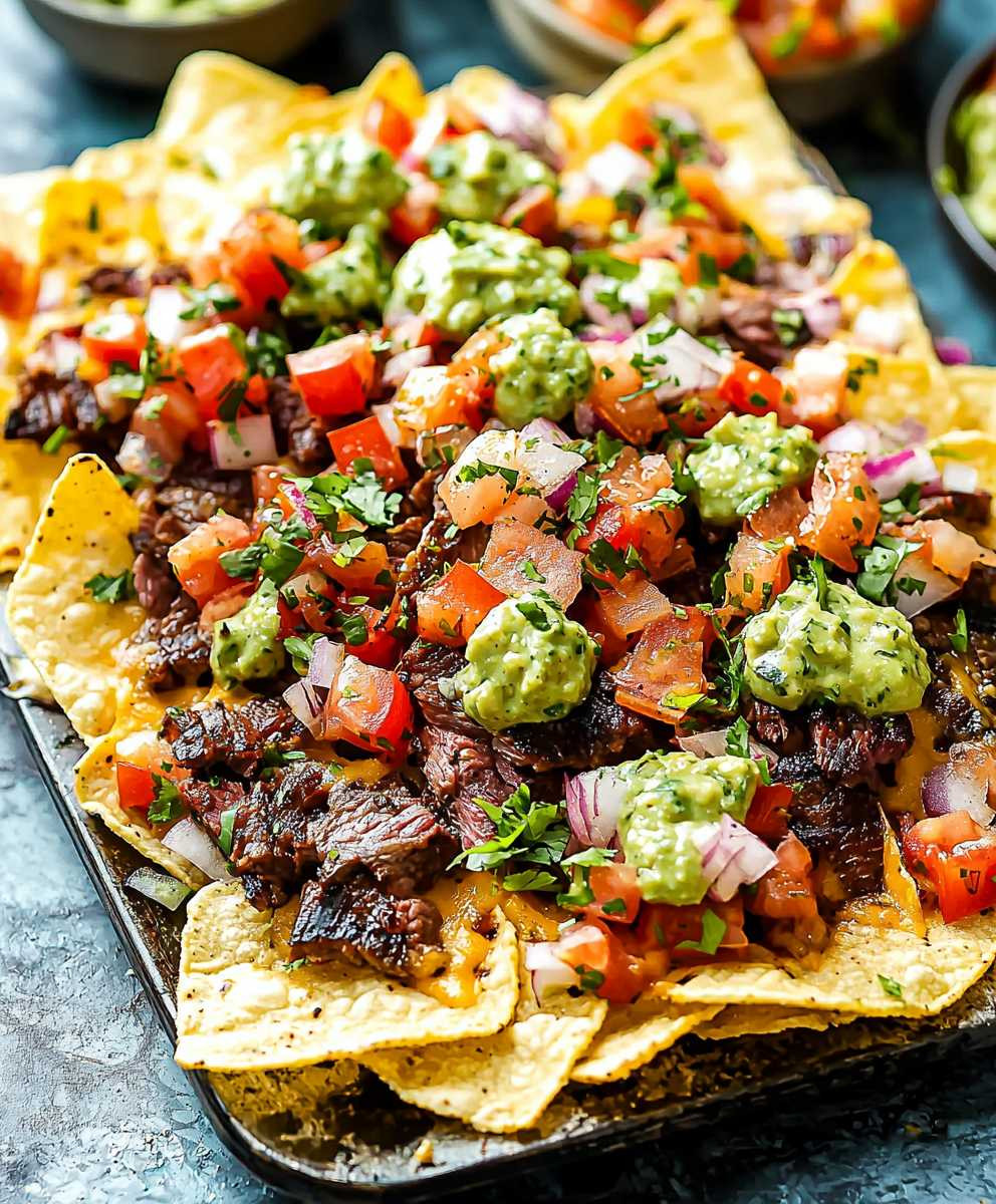 Chipotle Steak Nachos