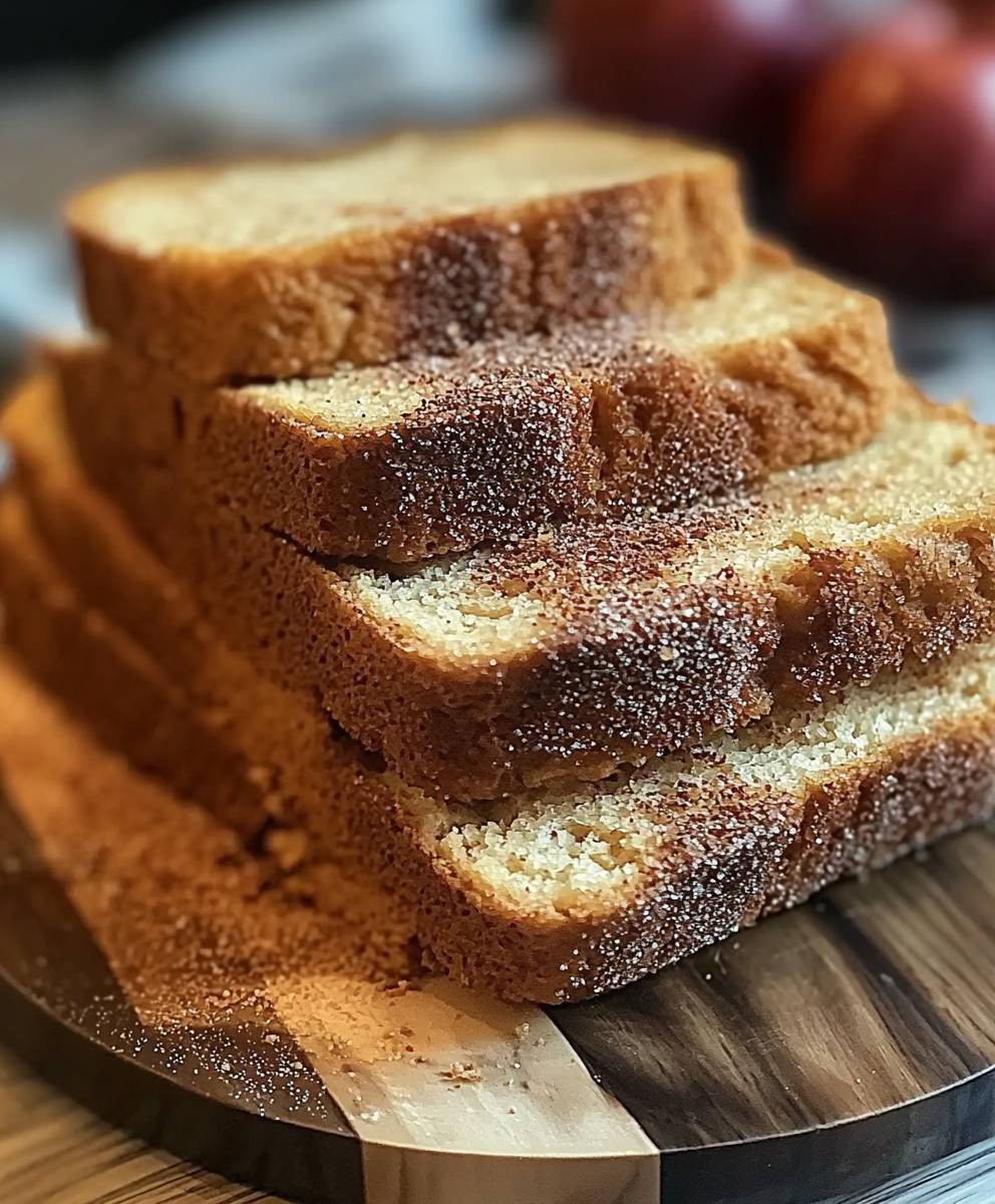 Apfelbrot backen