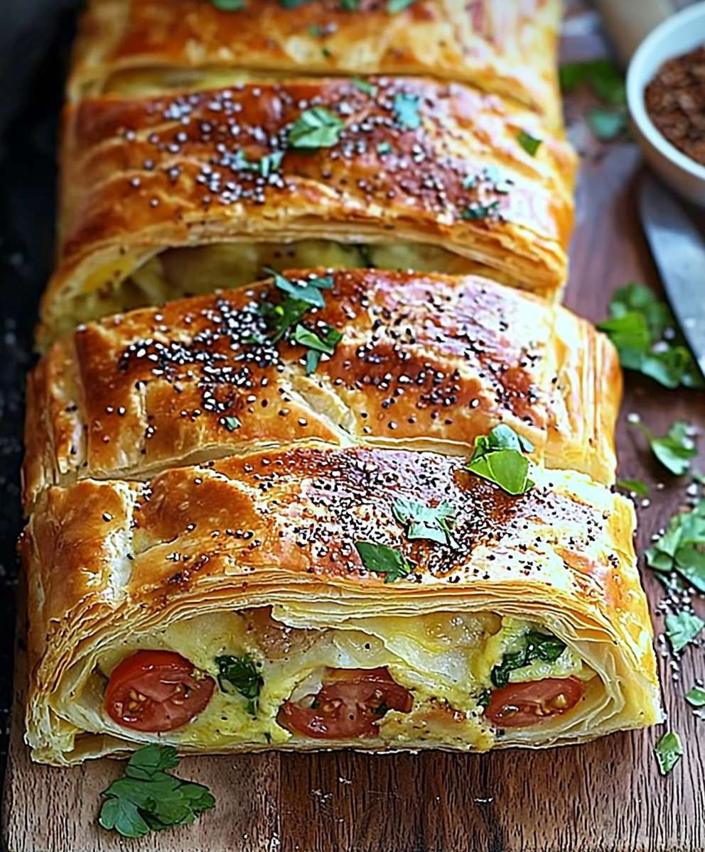 Frühstücksstrudel zubereiten