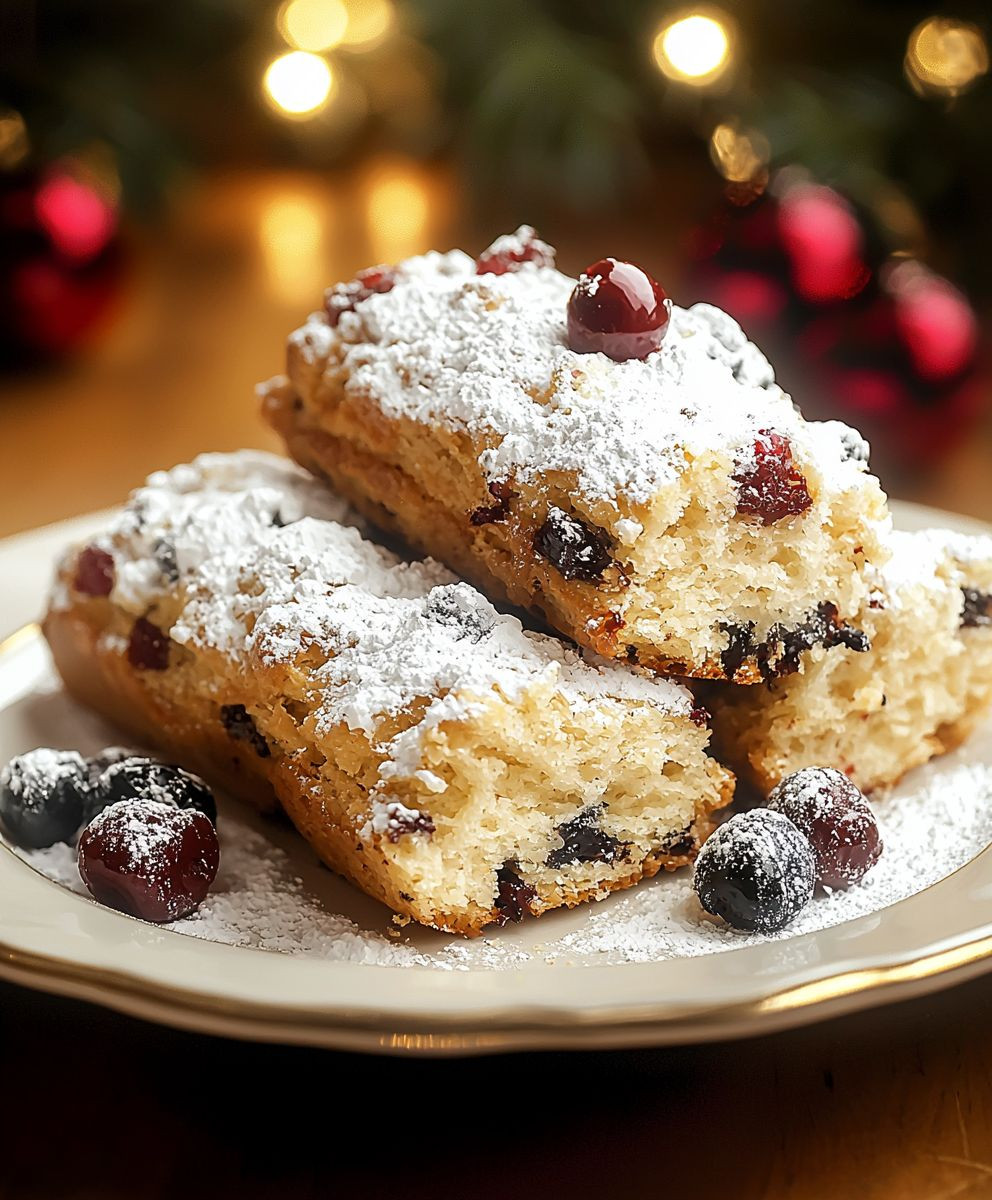 Quarkstollen backen